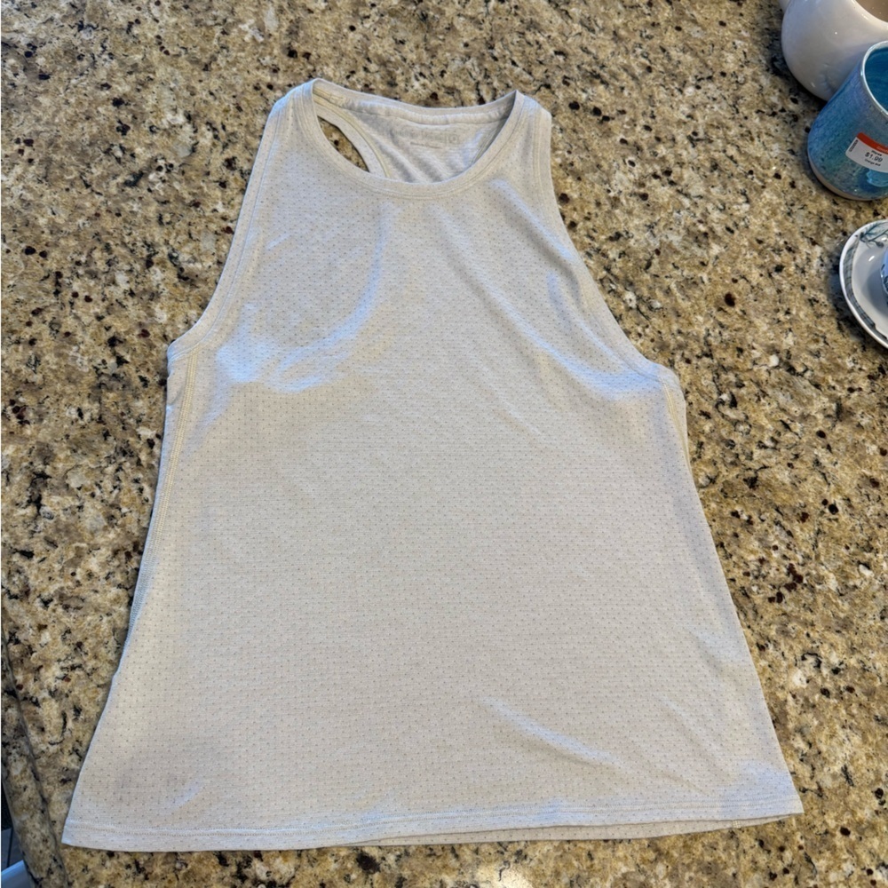 Outdoor Voices Racerback Beige Women's Sleeveless tank Top size small